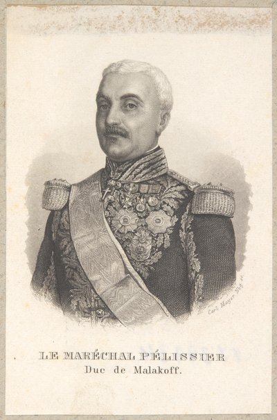 Jean Jacques Pelissier, marszałek autorstwa Carl Mayer