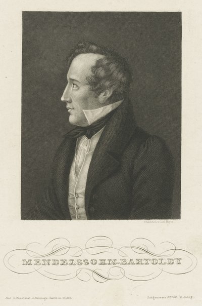 Portret Feliksa Mendelssohna Bartholdy