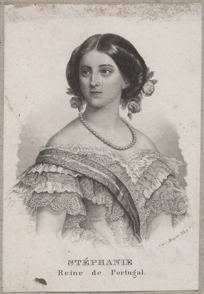Stefania, królowa Portugalii autorstwa Carl Mayer