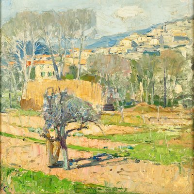 Cagnes autorstwa Carl Moll