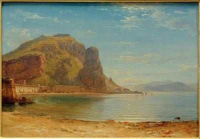 C. Gwiazda poranna, Terracina z rybną skałą autorstwa Carl Morgenstern