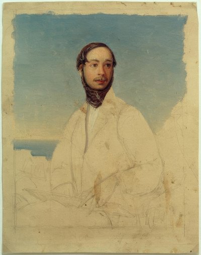 Carl Morgenstern / autoportret 1835 autorstwa Carl Morgenstern