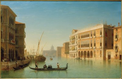 Wenecja, Canal Grande / obraz Carla Morgensterna autorstwa Carl Morgenstern