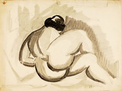 Kobieta nago autorstwa Carl Newman