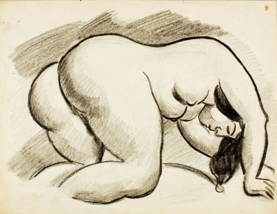 Kobieta nago autorstwa Carl Newman