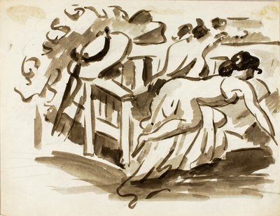 Leżąca kobieta autorstwa Carl Newman
