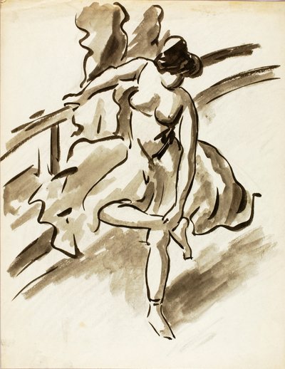 Stojąca tancerka autorstwa Carl Newman
