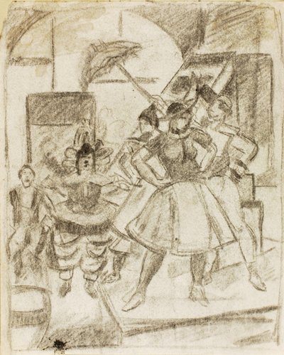 Scena teatralna autorstwa Carl Newman