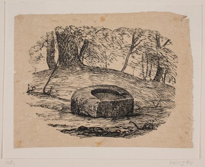 Chr. Kamień 4 w Frederiksborg autorstwa Carl Peter Theodor Rothweiler