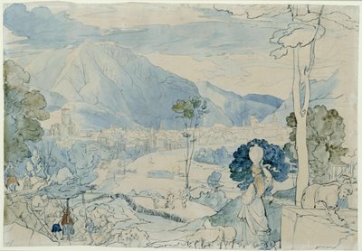 Widok na Trydent autorstwa Carl Philipp Fohr