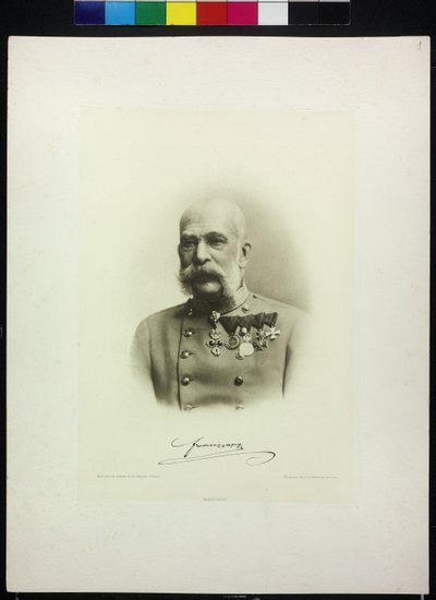 Cesarz Austrii Franciszek Józef I autorstwa Carl Pietzner