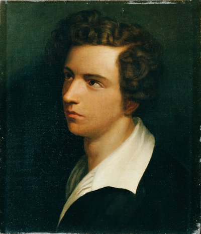 Malarz Joseph Hasslwander autorstwa Carl Rahl