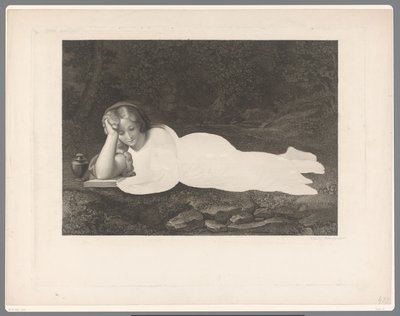 Czytanie Marii Magdaleny autorstwa Carl Rahl