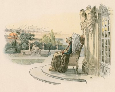 Fryderyk Wielki (1712-1786) na starość autorstwa Carl Rohling