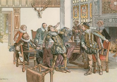 Jan Zygmunt w konflikcie z palatynem Neuburg w 1613 r. autorstwa Carl Rohling