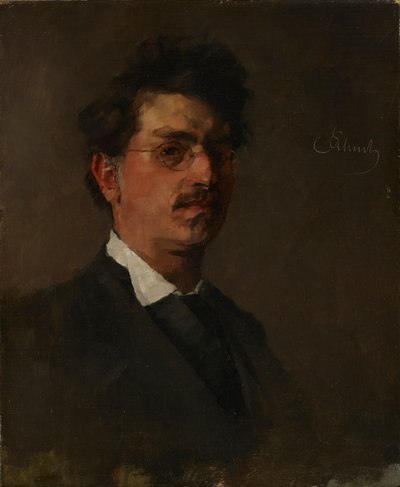 autoportret autorstwa Carl Schuch