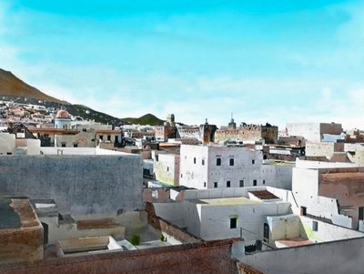 Północne Maroko, Tetouan, data zdjęcia: około 1910 r. Archiwum Carla Simona autorstwa Carl Simon