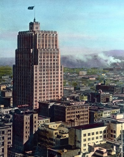 Stany Zjednoczone Ameryki, Kalifornia, siedziba Poczty Głównej w San Francisco, data zdjęcia: około 1920 r. Archiwum Carla Simona autorstwa Carl Simon