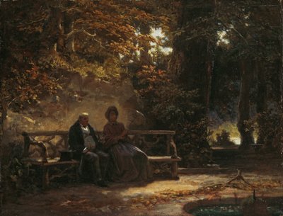 Odpoczywający spacerowicze autorstwa Carl Spitzweg