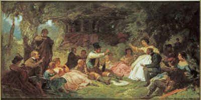 Piknik autorstwa Carl Spitzweg