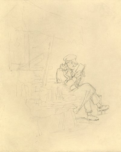 Der Antiquar, połowa końca XIX wieku, ok. 1924. autorstwa Carl Spitzweg