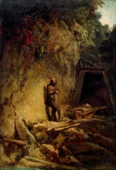 Górnik autorstwa Carl Spitzweg