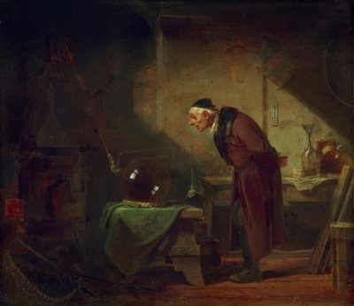 Chemik autorstwa Carl Spitzweg