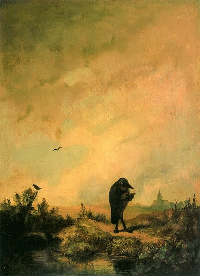 Kruk autorstwa Carl Spitzweg