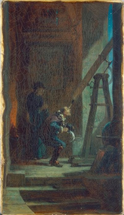 Astrolog autorstwa Carl Spitzweg