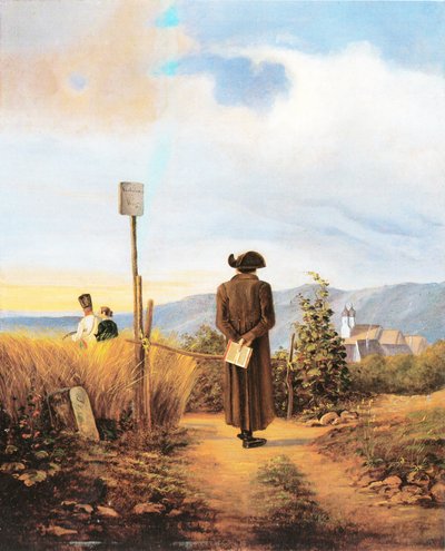 Zabroniony sposób autorstwa Carl Spitzweg