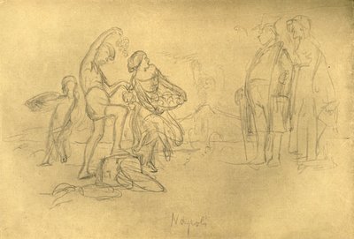 Fremde in Italien, połowa końca XIX wieku, ok. 1924. autorstwa Carl Spitzweg