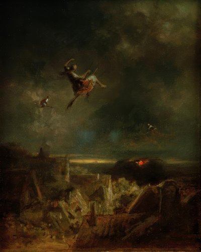 Hexenritt autorstwa Carl Spitzweg
