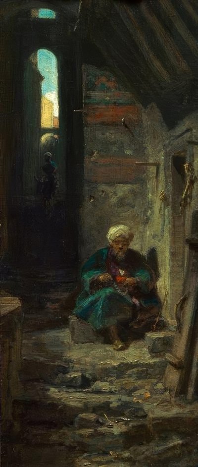 Na Wschodzie autorstwa Carl Spitzweg