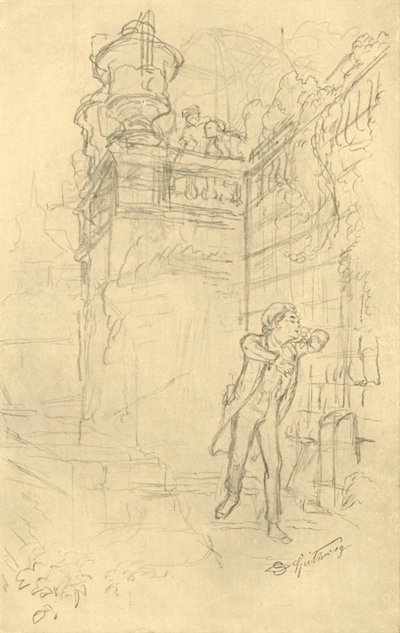 Malvolios Enkel, połowa końca XIX wieku, ok. 1924. autorstwa Carl Spitzweg