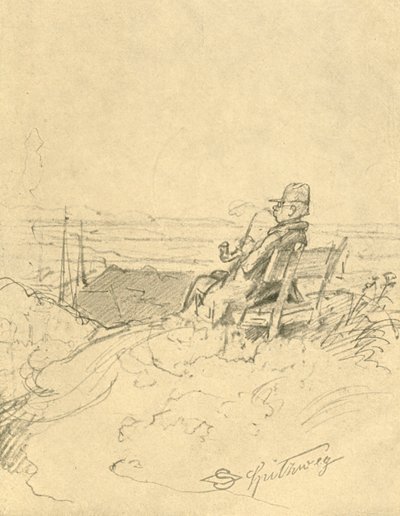 Po pracy dobry odpoczynek, połowa końca XIX wieku, ok. 1924. autorstwa Carl Spitzweg