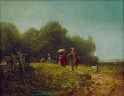 Niedzielny spacer autorstwa Carl Spitzweg