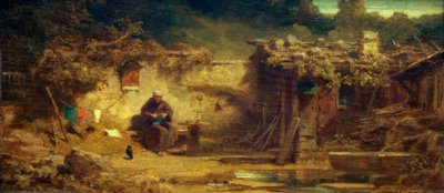 Dziania Pustelnik autorstwa Carl Spitzweg