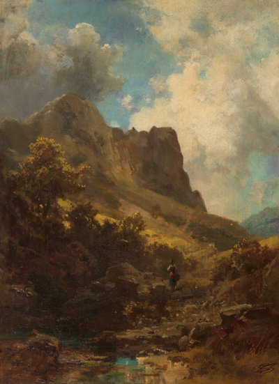 Dolina Kanionu Z Mleczarką, ok. 1930 r. 1875. autorstwa Carl Spitzweg