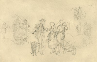 Verabredetes Rendezvous, połowa końca XIX wieku, ok. 1924. autorstwa Carl Spitzweg