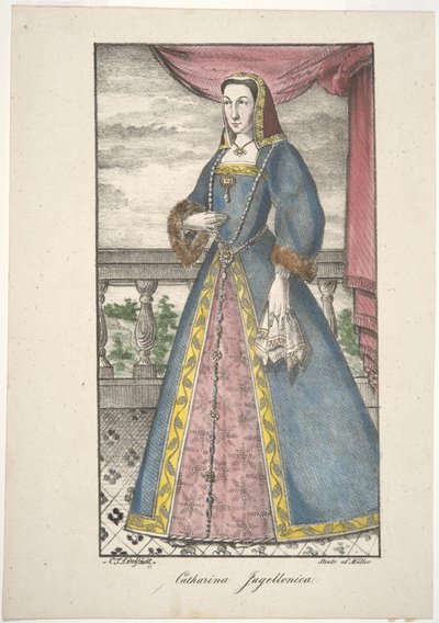 Katarzyna Jagiellonka autorstwa Carl Theodor Löwstädt