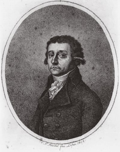 Antonio Salieriego 1750-1825 autorstwa Carl Traugott Riedel