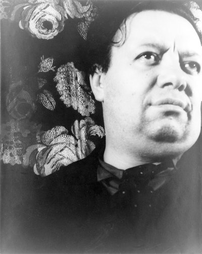 Diego Rivera podczas wizyty w Nowym Jorku autorstwa Carl Van Vechten
