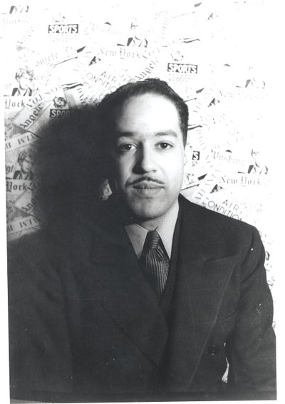 Langston Hughes (1902-67) 29 lutego 1936 (odbitka żelatynowo-srebrowa) autorstwa Carl Van Vechten