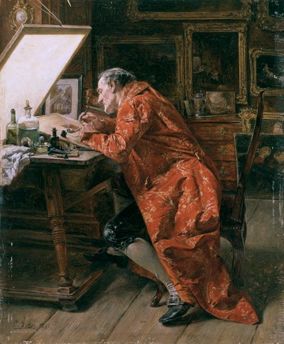 „Wytrawiacz”, 1892 autorstwa Carl Wilhelm Anton Seiler