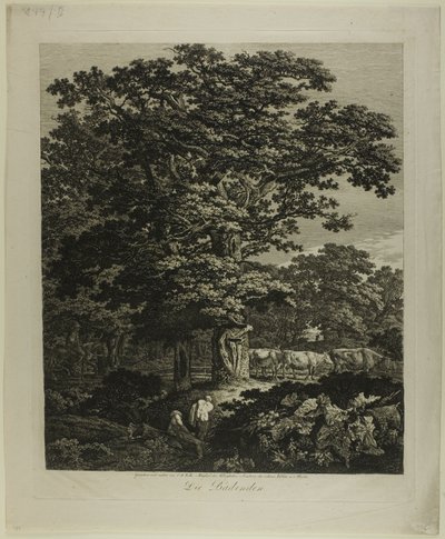 Kąpiących się autorstwa Carl Wilhelm Kolbe, the elder