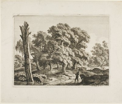 Krajobraz autorstwa Carl Wilhelm Kolbe, the elder