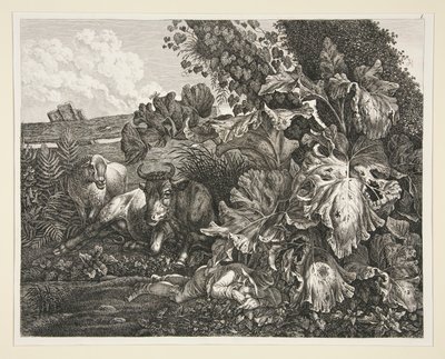Krajobraz autorstwa Carl Wilhelm Kolbe the elder