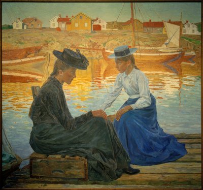 Zatoka autorstwa Carl Wilhelm Wilhelmson
