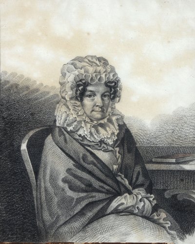 Portret Kleopatry Pietrownej Nashchokiny 1767-1828, z domu Nelidova, lata 20. XIX wieku. autorstwa Carl von Hampeln