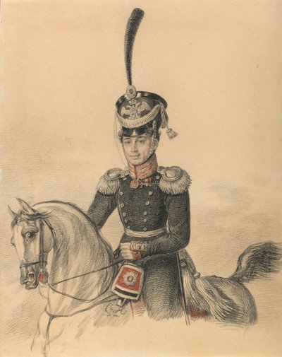 Portret Nikołaja Aleksandrowicza Islenjewa 1785-1851, koniec lat 1810. autorstwa Carl von Hampeln